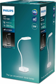 Philips Rock DSK211 – lampka biurkowa LED, ściemnialna, zasilanie USB – zdjęcie 2
