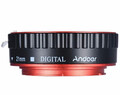 Pierścienie pośrednie adapter do Canon EOS EF EF-S 60D 7D 5D II 550D AF RED widok drugiego pierścienia