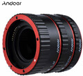 Pierścienie pośrednie adapter do Canon EOS EF EF-S 60D 7D 5D II 550D AF RED widok z boku