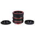 Pierścienie pośrednie Canon EF EF-S i IS Makro AutoFocus AF 31mm 21mm 13mm widok z klapkami