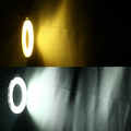 Pierścieniowa lampa LED Canon Nikon Olympus Pentax Andoer RF-550D widok możliwości