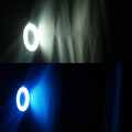 Pierścieniowa lampa LED Canon Nikon Olympus Pentax Andoer RF-550D widok z efektu