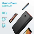 Power Bank JIGA 30000mAh 3xUSB-C iPhone Samsung Huawei widok cech.