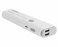 Powerbank Remax proda Power Box V6 10000mAh 2 porty USB biały widok z boku