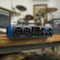 PreSonus Studio 24c – interfejs audio USB-C 2-in/2-out, czarny – zdjęcie 6