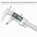 Proster Suwmiarka cyfrowa 150 mm, stal nierdzewna, duży ekran LCD – zdjęcie 2