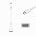Przejściówka adapter USB C do USB Apple A1632 widok gniazdka