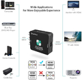 Przełącznik adapter RCA na HDMI PORTHOLIC USB 1080P AV widok zastosowania