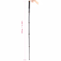 Przenośny statyw monopod QZSD Q115 widok z wymiarami