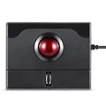 Przewodowa mysz Trackball Perixx PERIPRO-506 USB widok z przodu