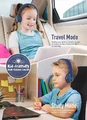 Przewodowe słuchawki dla dzieci Ailihen I35 widok zastosowania