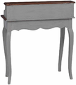 PTUGUOF antyczne biurko z litego mahoniu 80 x 40 x 92 cm – styl vintage – zdjęcie 6