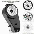 QWORK 2x Silnik elektryczny RS550 12V 40000 obr./min z okablowaniem – zdjęcie 3