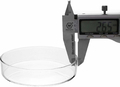 QWORK Szalki Petriego szklane z pokrywka 90x20 mm, 5 szt. – zdjęcie 3