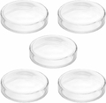 QWORK Szalki Petriego szklane z pokrywka 90x20 mm, 5 szt. – zdjęcie 5
