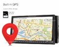 Radio nawigacja 2din GPS USB SD ekran dotykowy Audii widok mapy