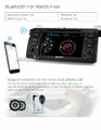 Radio nawigacja GPS 7 cali Quad Core 2DIN BMW E39 widok podłączenia do telefonu