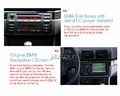 Radio nawigacja GPS 7 cali Quad Core 2DIN BMW E39 widok w samochodzie z opisem