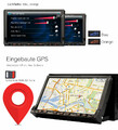 Radio nawigacja GPS dual core 2DIN Windows CE 6.0 widok mapy