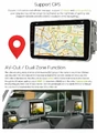 Radio nawigacja GPS WiFi VW Seat Skoda Android widok mapy