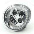 Reflektor Angel Eye LED do Harley Davidson VRSCA V-Rod VRod widok z lewej strony