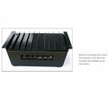 Regulator ładowania słonecznego 50A panel słoneczny 12V 24V PWM widok z tyłu