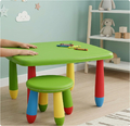 Relaxdays Zestaw stolik i 2 stołki – komplet mebli do pokoju dziecięcego – zdjęcie 6