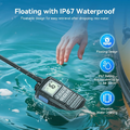 Retevis RM01P – wodoodporne radio VHF morskie, pływające – zdjęcie 3