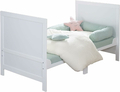 roba Easy Sleep łóżeczko dziecięce 70x140 z przebudową na łóżko juniorskie – białe