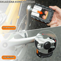 ROCKBROS Pedały składane aluminiowe 9/16 – z odblaskami, para – zdjęcie 2