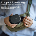 RØDE Wireless PRO - dwukanałowy bezprzewodowy system mikrofonowy, czarny – zdjęcie 5