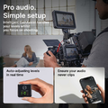 RØDE Wireless PRO - dwukanałowy bezprzewodowy system mikrofonowy, czarny – zdjęcie 6