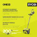 Ryobi RY18ST25A 18V – odśnieżarka akumulatorowa, bez akumulatora – zdjęcie 2