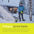Ryobi RY18ST25A 18V – odśnieżarka akumulatorowa, bez akumulatora – zdjęcie 5