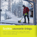 Ryobi RY18ST25A 18V – odśnieżarka akumulatorowa, bez akumulatora – zdjęcie 6