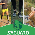 SAGUARO Buty do biegania boso – minimalistyczne obuwie naturalne, białe – zdjęcie 2