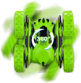 Samochód kaskaderski RC Amicool 4WD  zdalnie sterowany 2.4Ghz 360 zielony widok 360