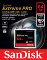 Sandisk extreme pro 64GB UDMA7 4K 160MB/s widok w opakowaniu