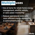 Shelly Pro 3EM-3CT63 – trójfazowy licznik energii WiFi, montaż na szynę DIN – zdjęcie 6