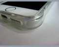 Silikonowe etui pokrowiec iPhone 5S jedyne takie widok rantu