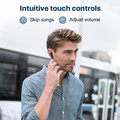 Słuchawki bezprzewodowa Ticwatch Ticpods Free IPX5 widok w uszach