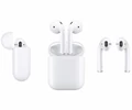 Słuchawki bezprzewodowe Apple iPhone AirPods widok  zestawu 