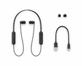 Słuchawki bezprzewodowe dokanałowe Sony WI-C200 BT widok zestawu
