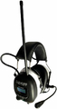 Słuchawki bezprzewodowe Ear-MUFF DAB+ Radio widok z boku