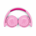 Słuchawki bezprzewodowe JBL by Harman JR300BT różowe widok z góry