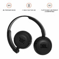 Słuchawki bezprzewodowe nauszne JBL by Harman T460BT widok z boku