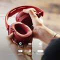 Słuchawki bezprzewodowe nauszne SKULLCANDY Hesh 3 Czerwone widok z funkcjami