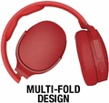 Słuchawki bezprzewodowe nauszne SKULLCANDY Hesh 3 Czerwone widok z tyłu