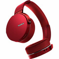 Słuchawki bezprzewodowe Sony MDR-XB650BT BT Red widok z przodu