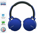 Słuchawki bezprzewodowe Sony MDR-XB650BT BT widok z przodu